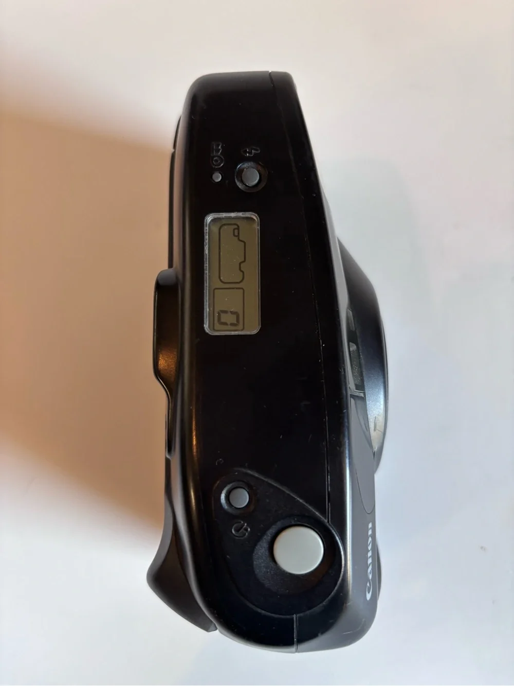 Vintage CANON SURE SHOT ZOOM-S Point and Shoot 35MM FILM Camera Works!